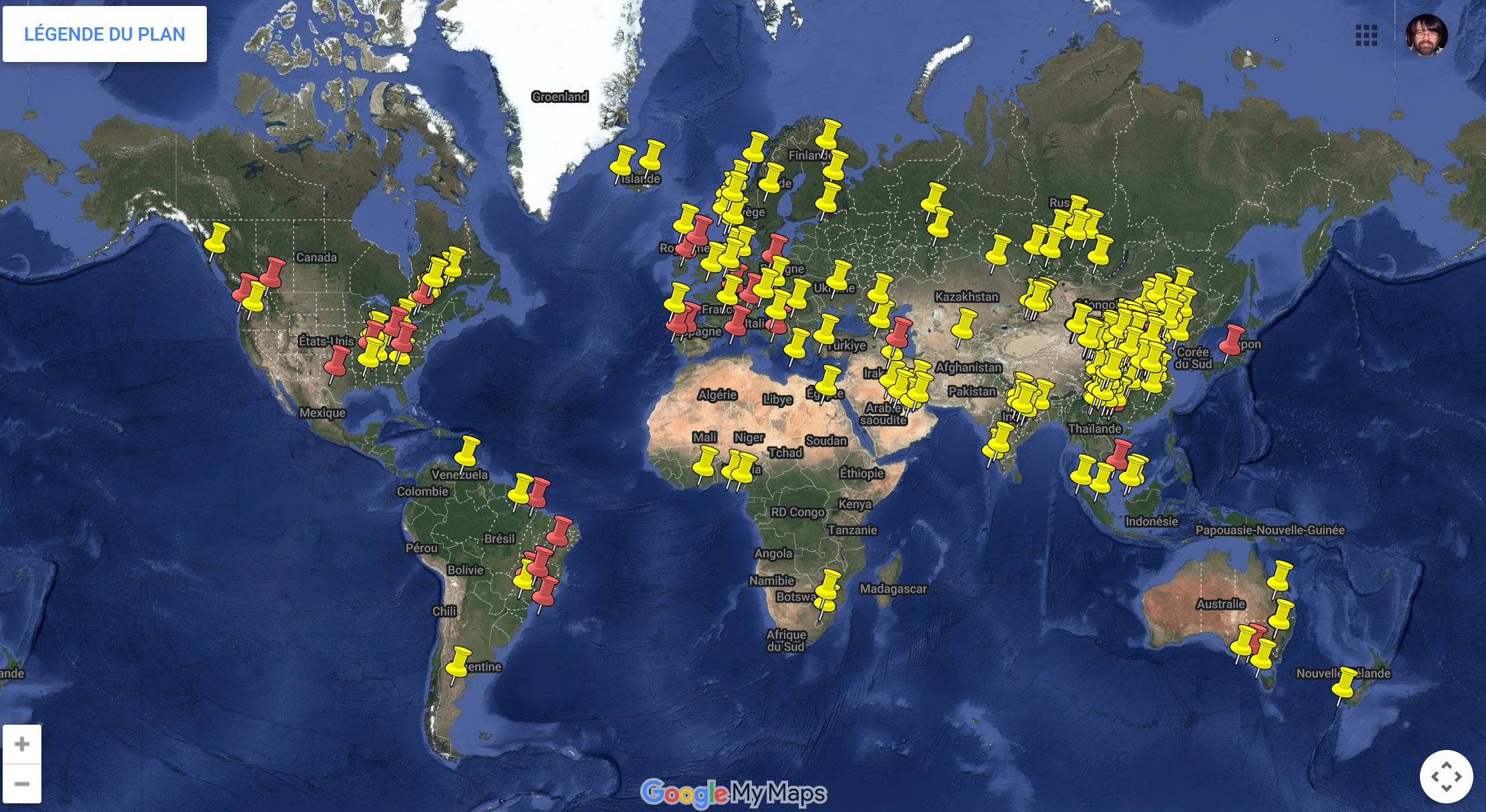 R&D Carbon Aluminium Smelters Map
